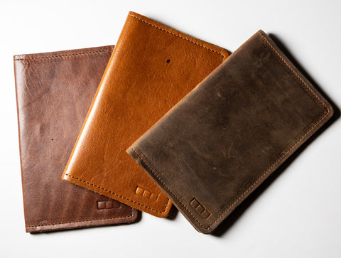Three Leather Protective Covers
