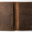 Leather Protective Cover inside brown variation
