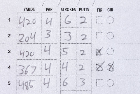Keep track of every aspect of your golf game
