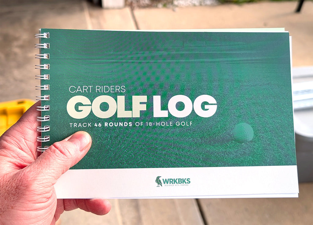 Cart Rider's Golf Log — Track 46 Rounds of 18-Hole Golf