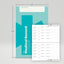 My Medical Record Journal size and inside spread of one section